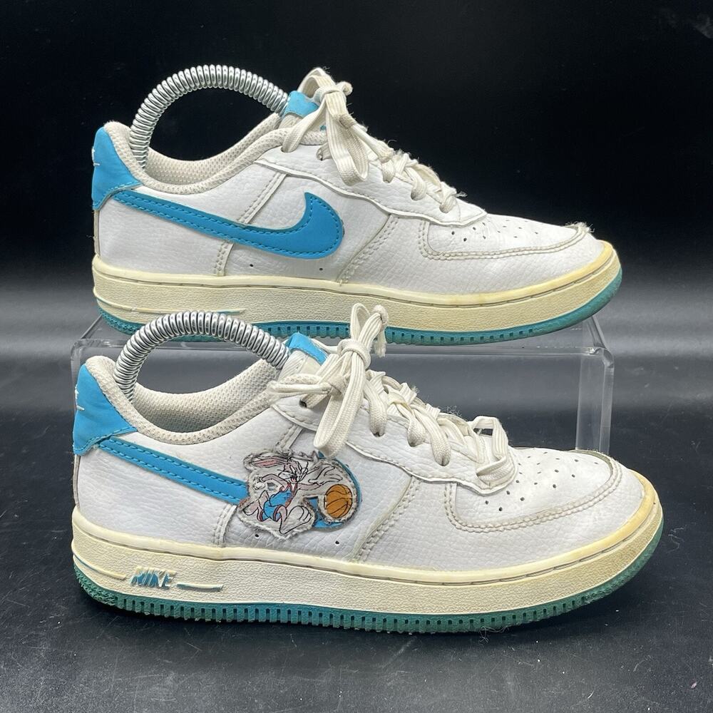 Nike Air Force 1 Space Jam Low Hare Kids Size 13.5C DM3353-100